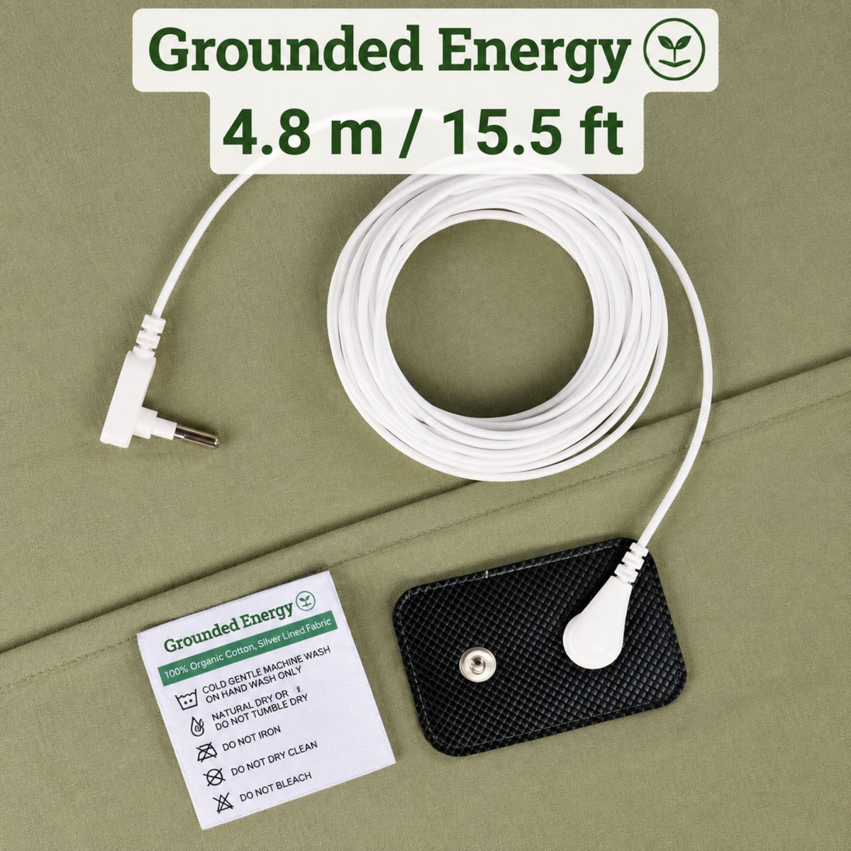 Grounded Energy Fitted Sheet