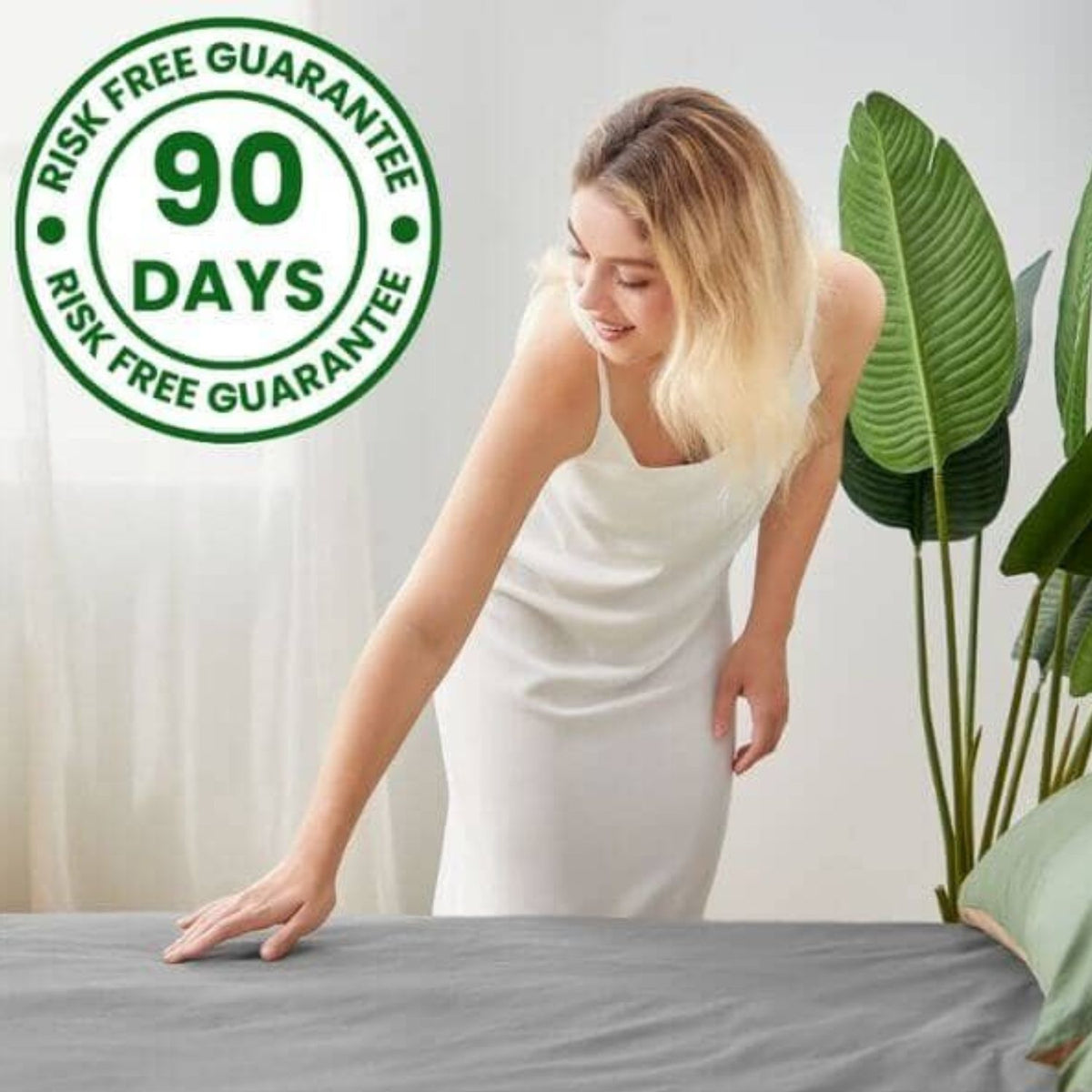 Grounded Energy Fitted Sheet