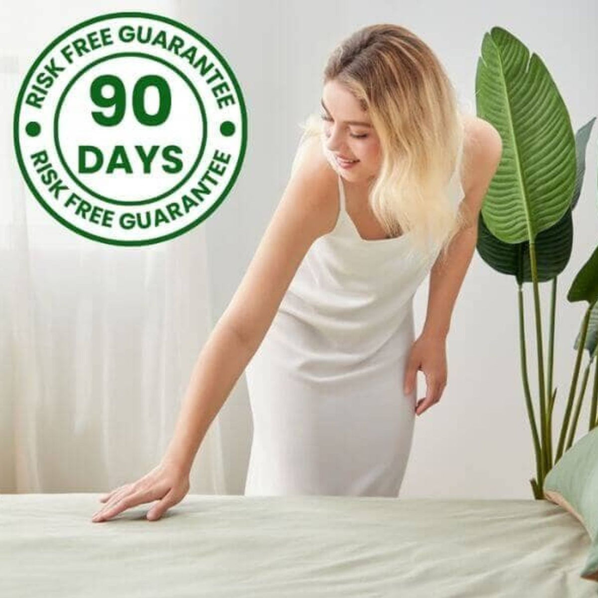 Grounded Energy Fitted Sheet
