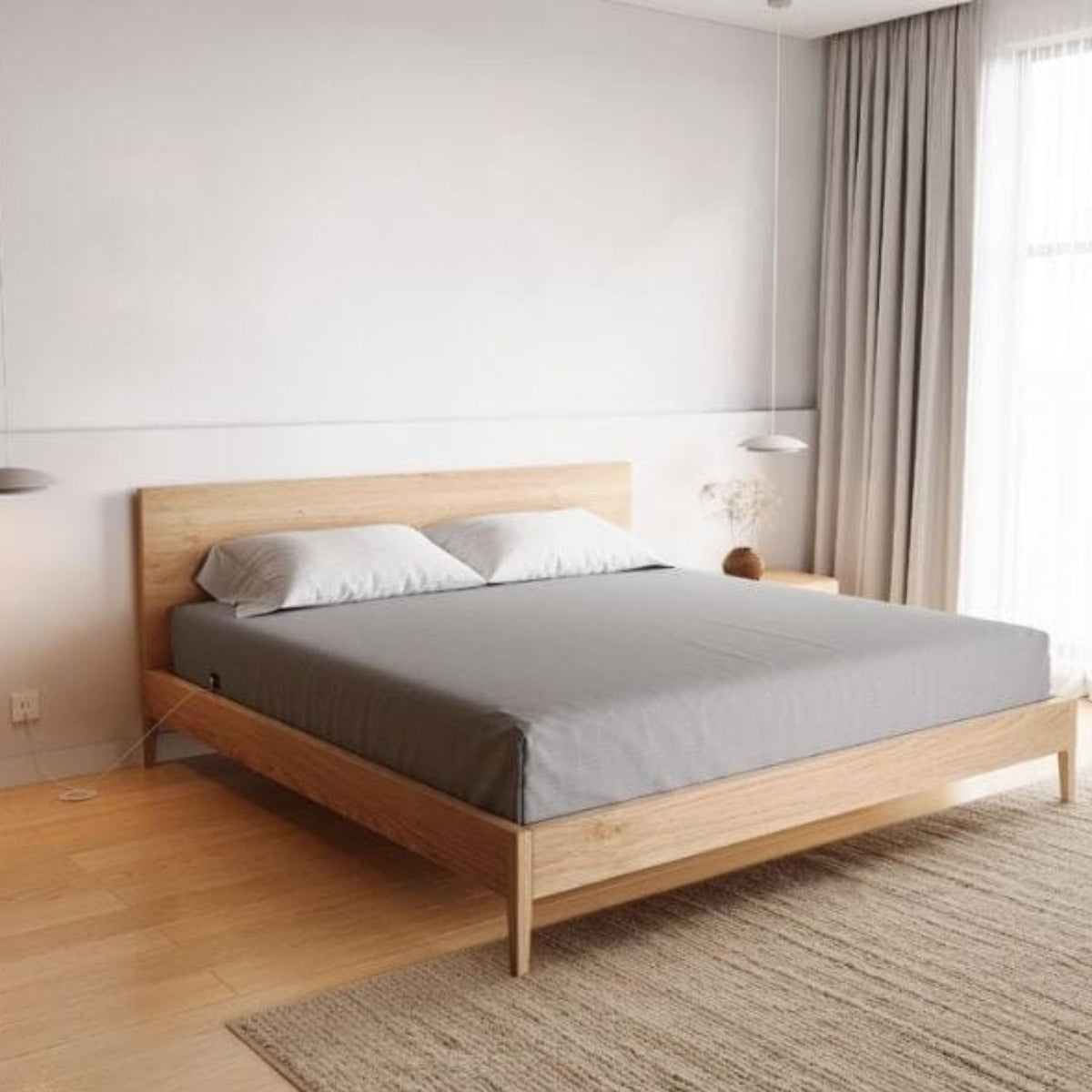 Grounded Energy Fitted Sheet