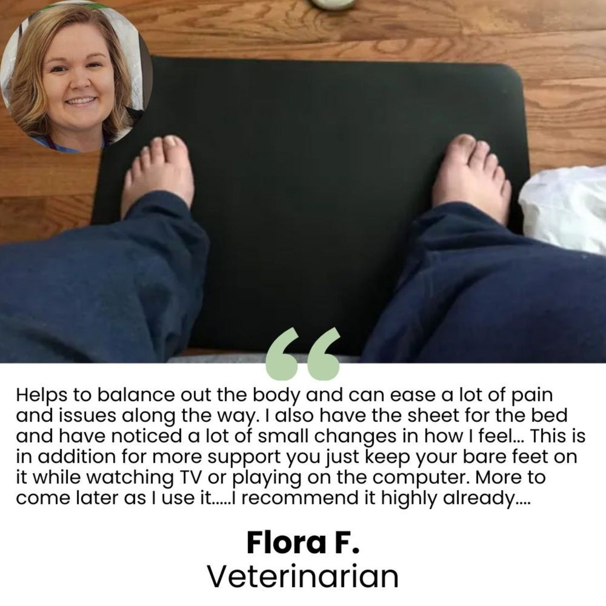 Grounded Energy Mat